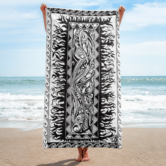 Beach/Bath Towel (30x60) - Tribal Patterns (011) Design