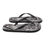 Flip Flop Sandal Slides - Butterfuly Lotus (009) ©️ Design